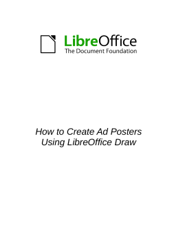 How to Create Ad Posters Using LibreOffice Draw