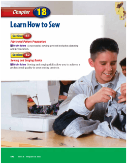 18 Learn How to Sew Fabric and Pattern Preparation Sewing and Serging Basics
