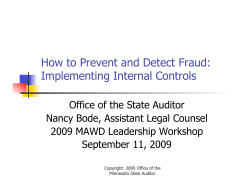 How to Prevent and Detect Fraud: Implementing Internal Controls