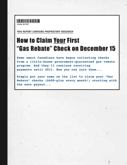 How to Claim Your First “Gas Rebate” Check on December 15