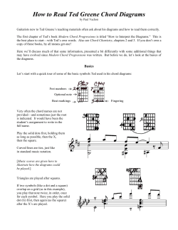 How to Read Ted Greene Chord Diagrams