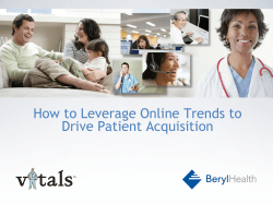 How to Leverage Online Trends to Drive Patient Acquisition