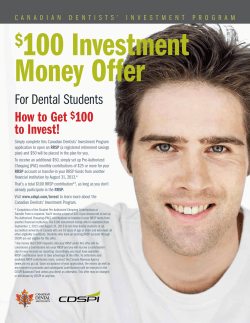 100 Investment Money Offer $ For dental students