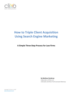 How to Triple Client Acquisition Using Search Engine Marketing