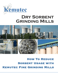 Kemutec Dry Sorbent Grinding Mills How To Reduce