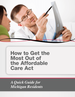 How to Get the Most Out of the Affordable Care Act