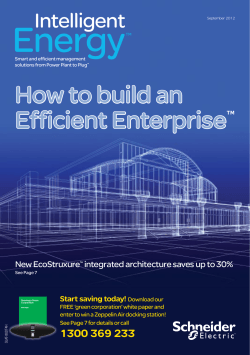 Energy How to build an Efficient Enterprise Intelligent