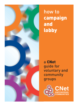 CNet how to campaign and
