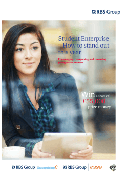 Win Student Enterprise – How to stand out this year
