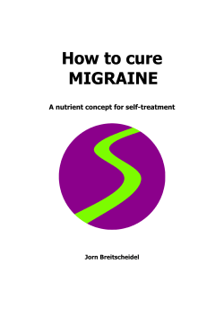 How to cure MIGRAINE - magnesium