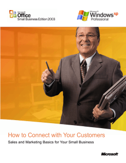 How to Connect with Your Customers