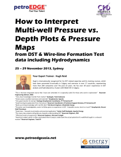 How to Interpret Multi-well Pressure vs. Depth Plots &amp; Pressure