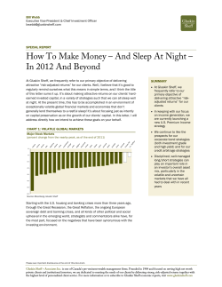 How To Make Money – And Sleep At Night –