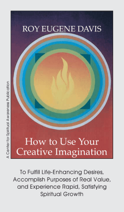 How to Use Your Creative Imagination: Spiritual Growth Guide