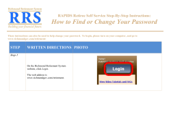 How to Find or Change Your Password