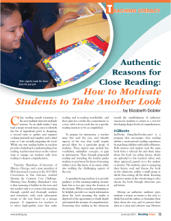 C How to Motivate Students to Take Another Look Authentic