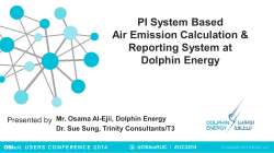 PI System Based Air Emission Calculation &amp; Reporting System at Dolphin Energy