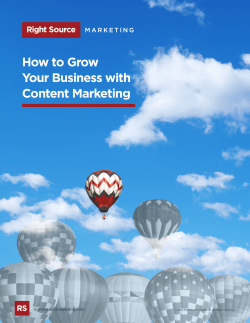 How to Grow Your Business with Content Marketing rightsourcemarketing.com