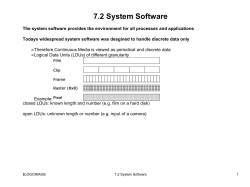 7.2 System Software