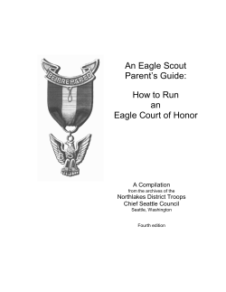 An Eagle Scout Parent’s Guide: How to Run an