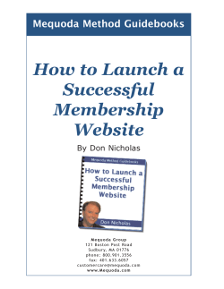 How to Launch a Successful Membership Website