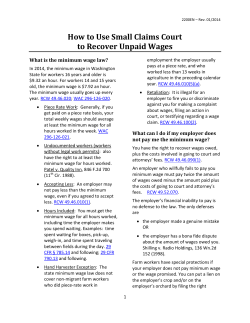 How to Use Small Claims Court to Recover Unpaid Wages