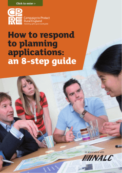 How to respond to planning applications: an 8-step guide