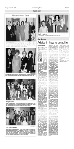 DAR meeting Social news PAGE 5C Laredo Morning Times