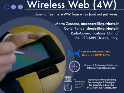 Wireless Web (4W)