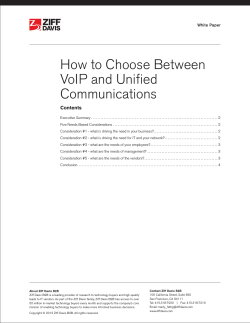 How to Choose Between VoIP and Unified Communications