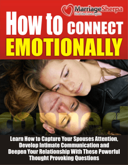 How to EMOTIONALLY
