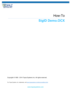 How-To SigID Demo.OCX