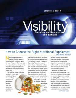 N How to Choose the Right Nutritional Supplement Education and  Research