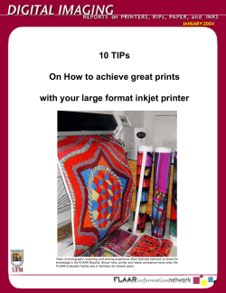 s 10 TIP On How to achieve great prints