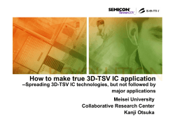 How to make true 3D-TSV IC application