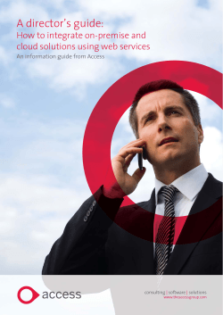 A director&rsquo;s guide: How to integrate on-premise and