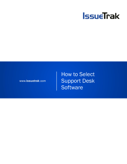 How to Select Support Desk Software