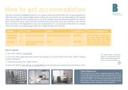 How to get accommodation