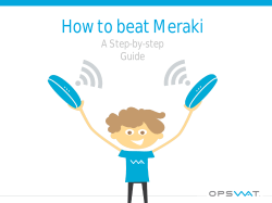 How to beat Meraki A Step-by-step Guide