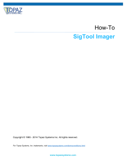 How-To SigTool Imager