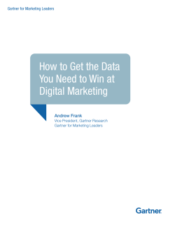 How to Get the Data You Need to Win at Digital Marketing