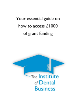 Your essential guide on how to access £1000 of grant funding