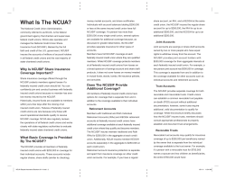 What Is The NCUA?