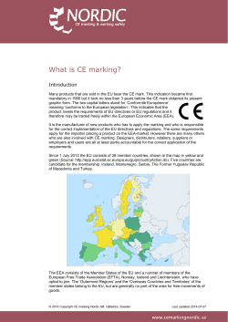 What is CE marking?  Introduction