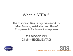 What is ATEX ?