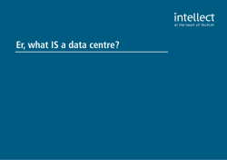 Er, what IS a data centre?