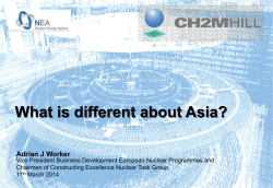 What is different about Asia? Adrian J Worker