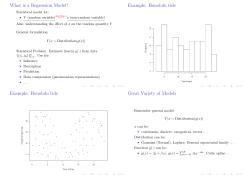What is a Regression Model? Example: Honolulu tide