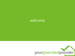 welcome