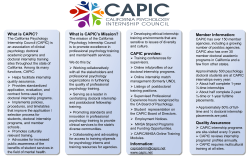 What is CAPIC’s Mission? What is CAPIC?